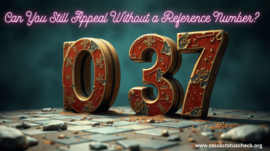 Can You Still Appeal Without a Reference Number?
