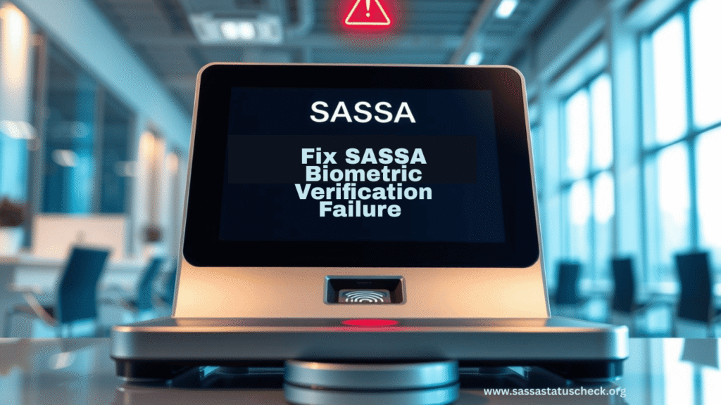 Fix SASSA Biometric Verification Failure 