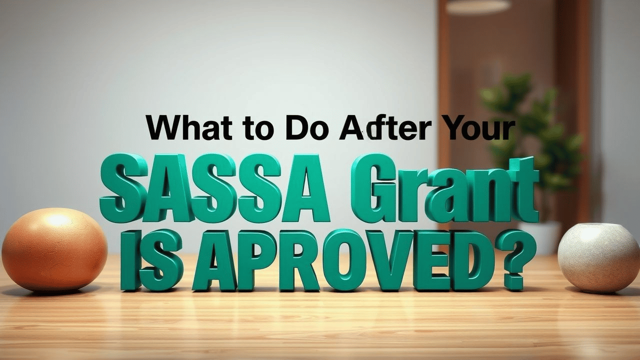 What to Do After Your SASSA Grant Is Approved?