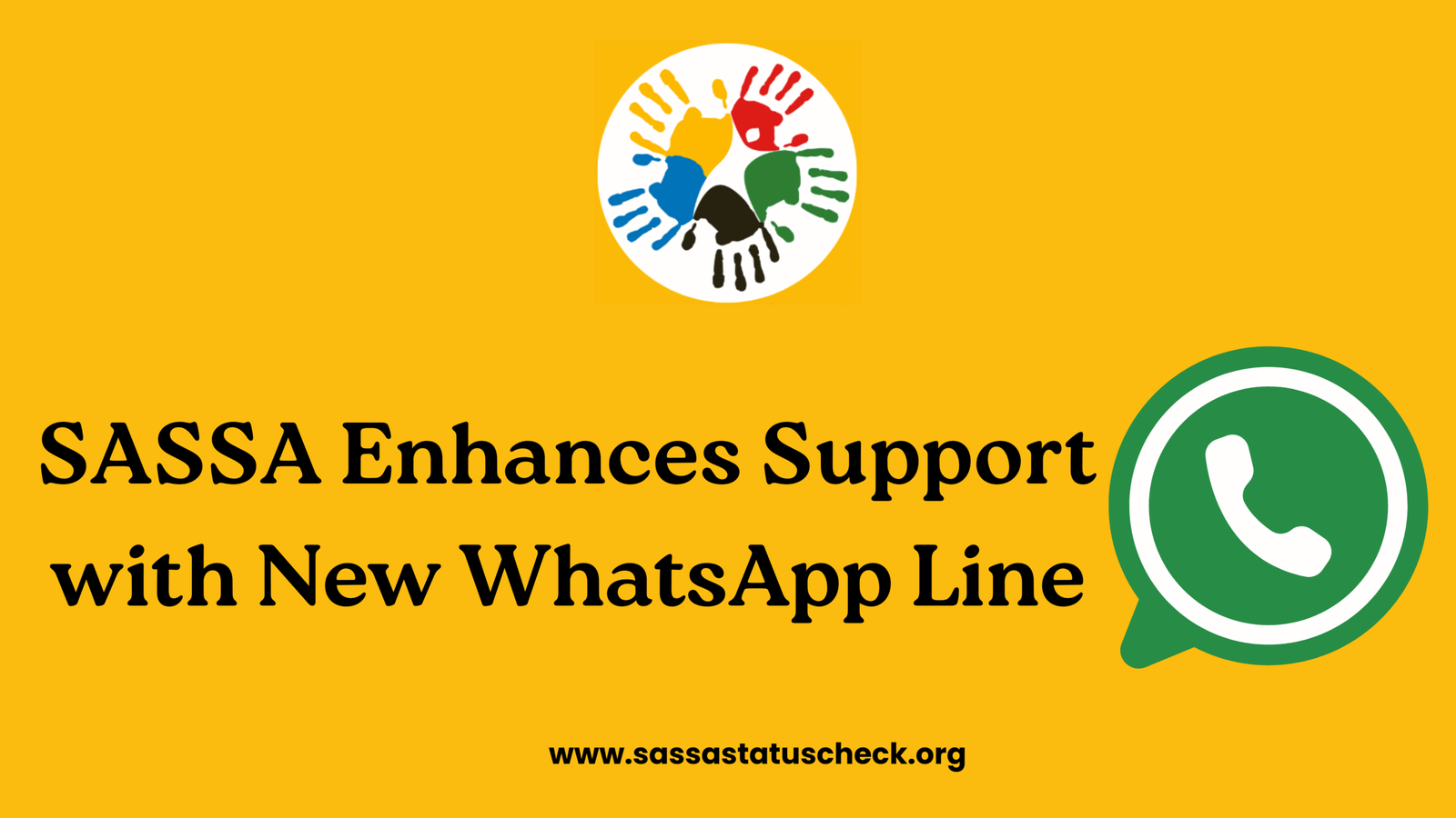 SASSA Enhances Support with New WhatsApp Line