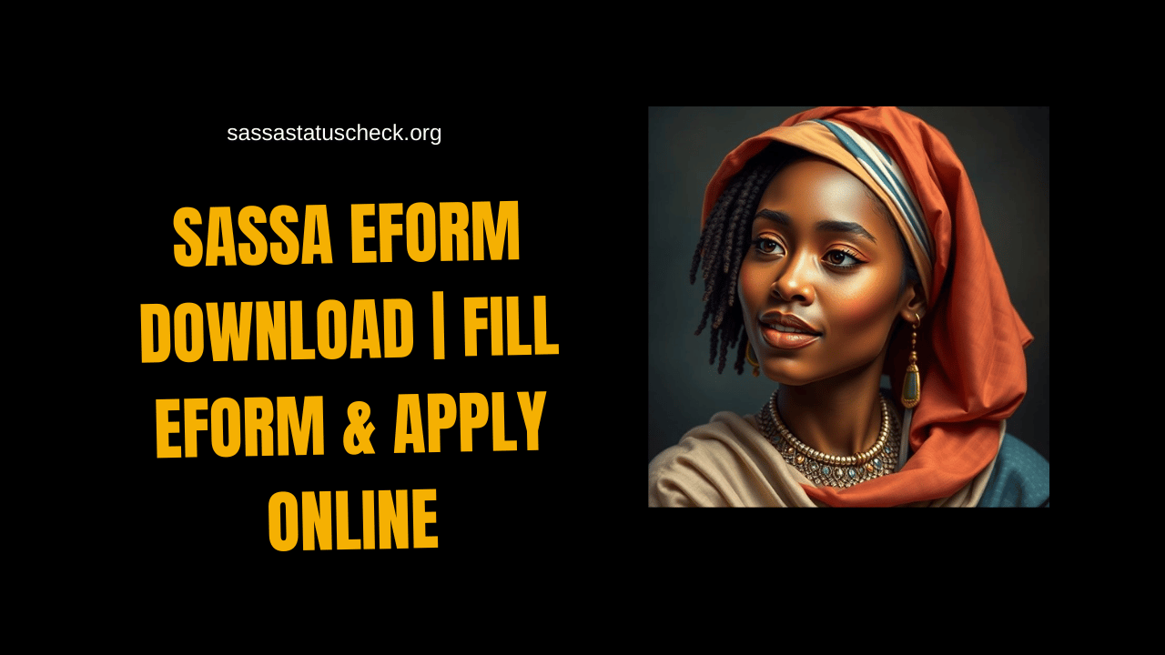 SASSA eForm Download Fill eForm & Apply Online