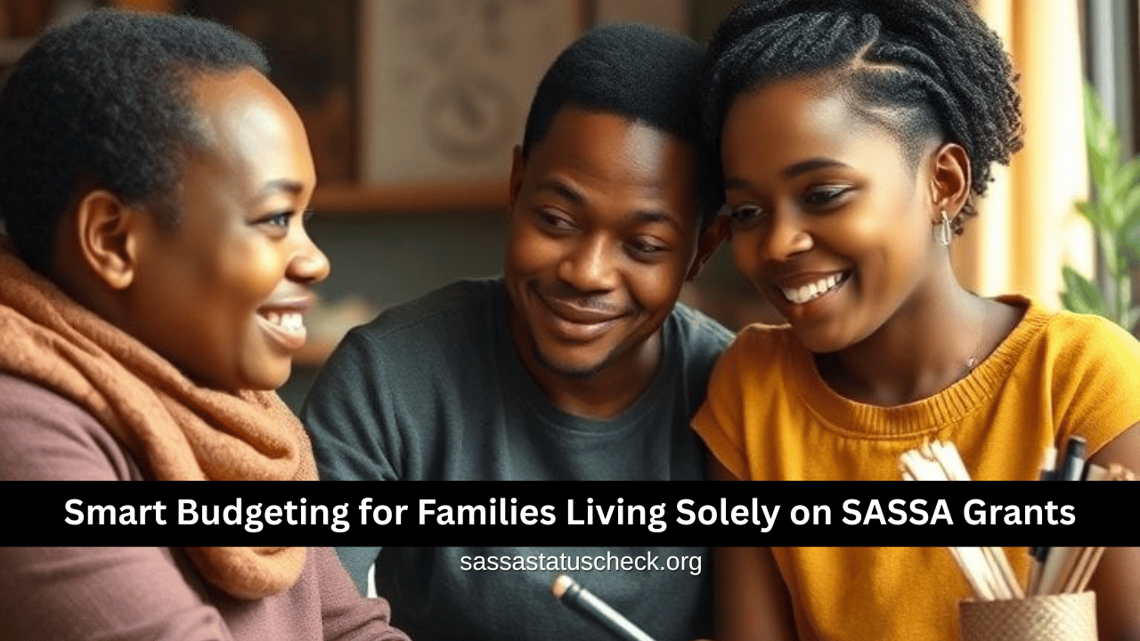 Smart Budgeting for Families Living Solely on SASSA Grants