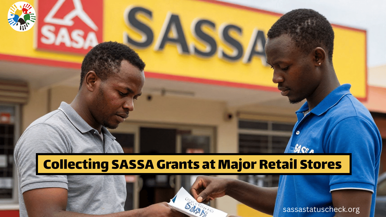 Collecting SASSA Grants at Major Retail Stores